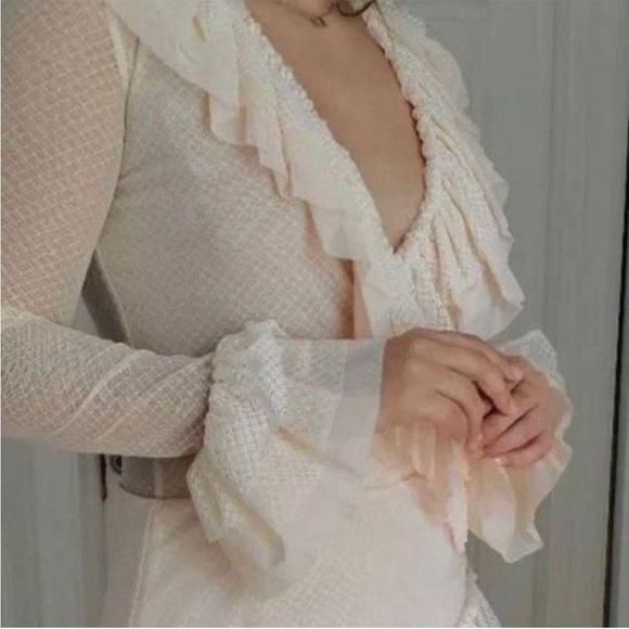 Revolve We are HAH Medium “Mags About You” Mini Dress blush pink retail $300 NWT - Picture 5 of 12